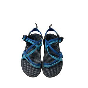 Chaco Hiking Sandals ZX2 Vibram Sole Double Strap US Size Kids 3 Blue